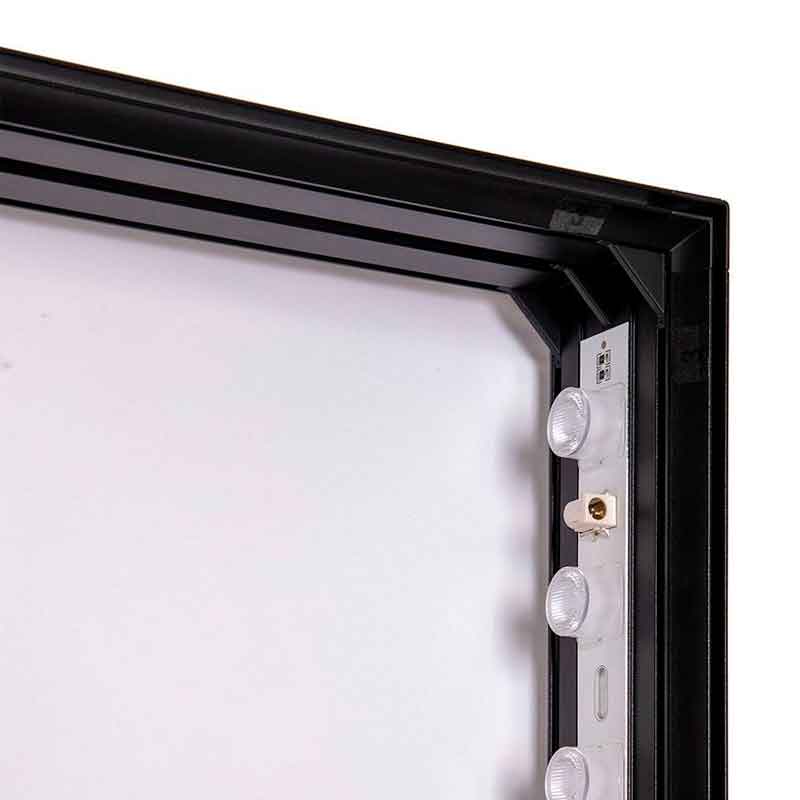 LED PERIMÉTRIQUE AVEC MÉTACRYLATE OPTIQUE